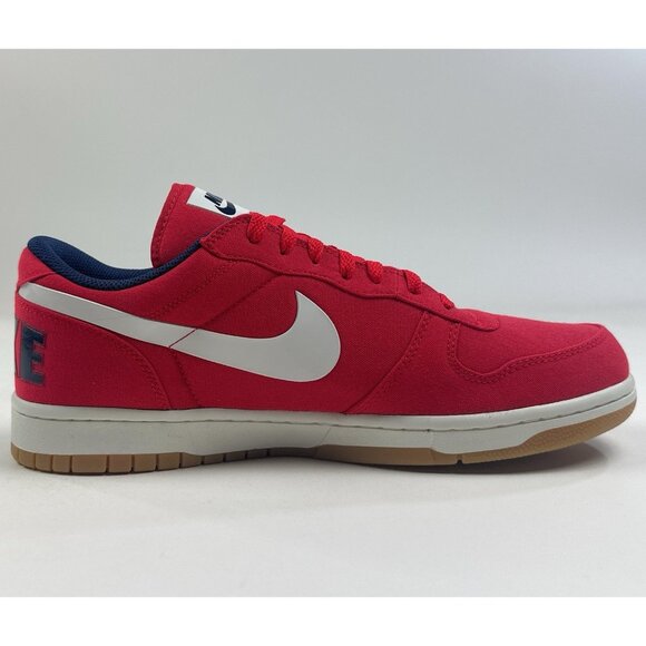 Nike Big Nike Low Lux Mens 12 University Red White Shoes Sneakers Low 854166-600 - Picture 5 of 8